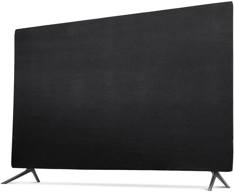 DOBOLAN Indoor LCD TV Dust cover Black, elasticity soft cloth adaptive screen size 46/47/48/49/50 inch protective cover, suitable for most brands of monitors (46-50 inch) - Image 1